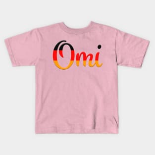 Omi (German Grandma) Kids T-Shirt